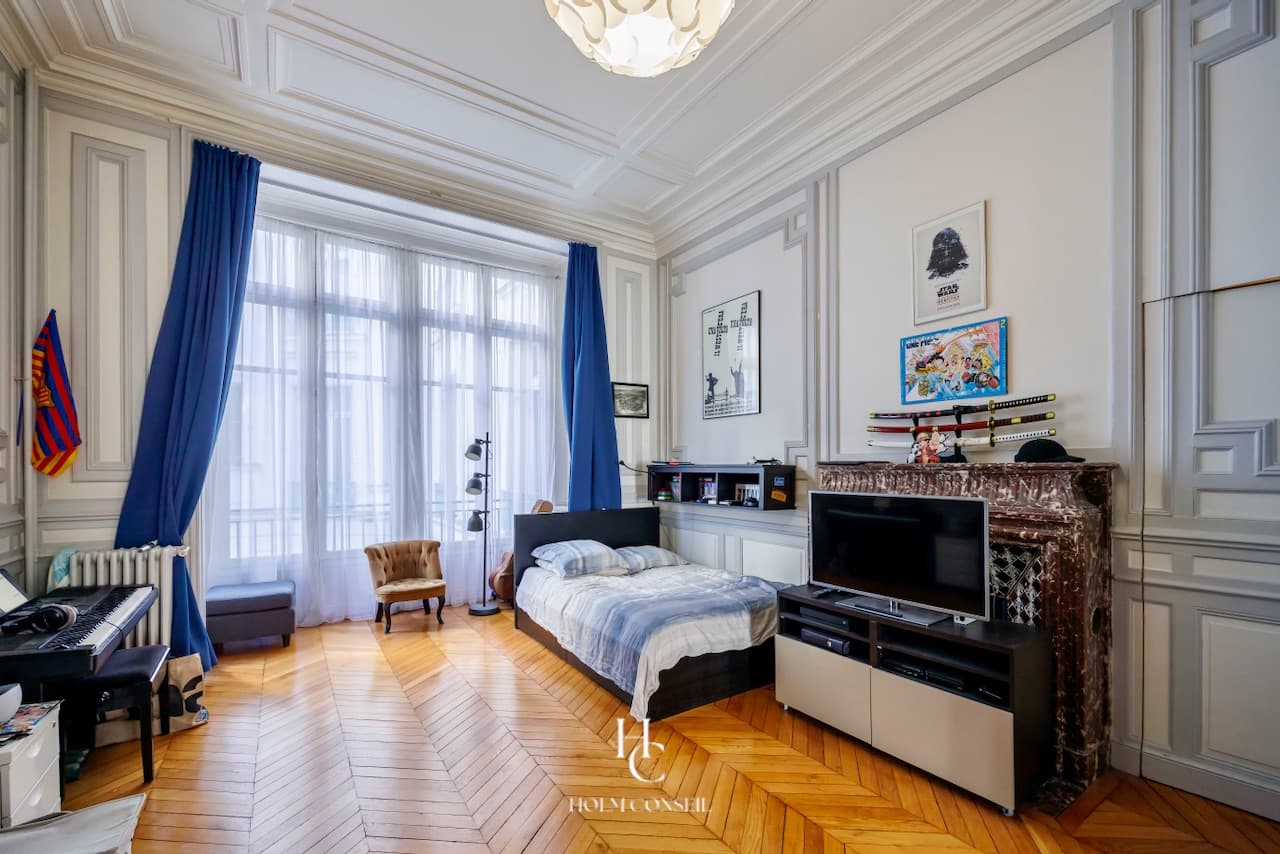 Paris XVIᵉ Arrt - Avenue d'Eylau - Superbe appartement de réception et familial — photo 9